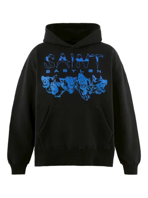 SAINT MXXXXXX x Babylon graphic hoodie