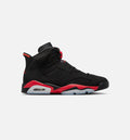 Air Jordan 6 Retro Infrared Salesman – Men's Lifestyle Shoe in Black/Light Crimson